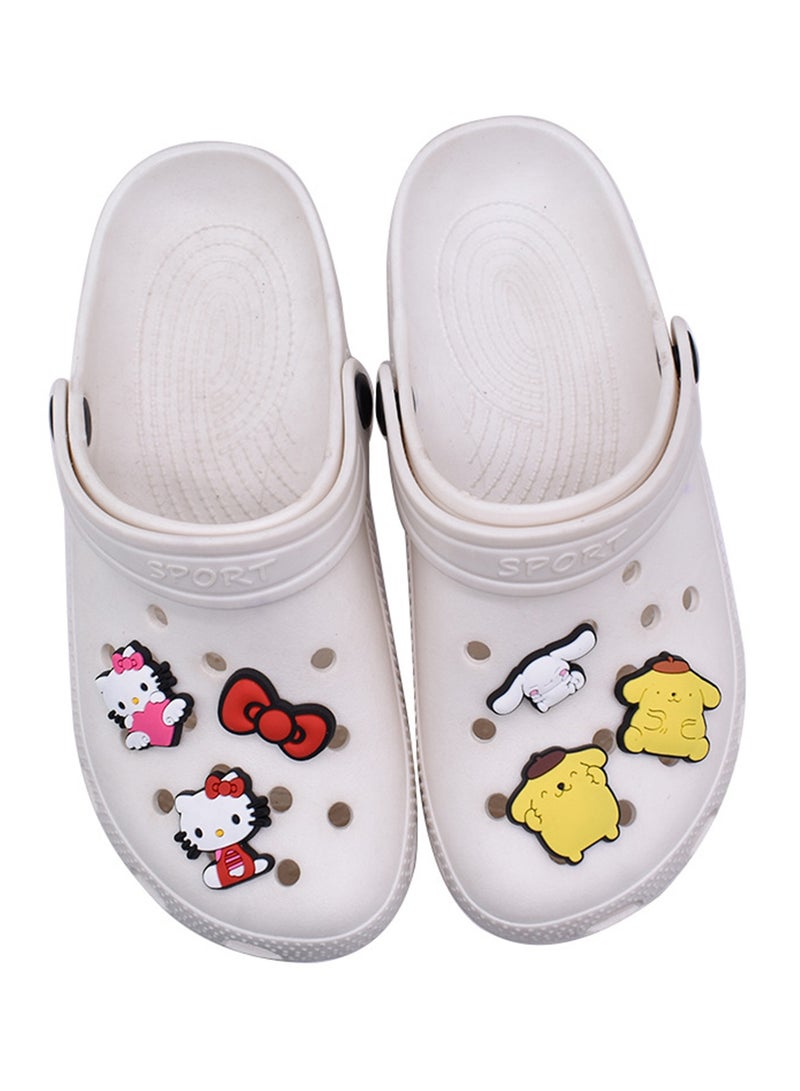 47PCS Croc Charms for Girls Adults, Kawaii Shoe Charms for Croc Clogs Sandals Decoration, Shoe Charms for Wristband Bracelets, Sandals Decoration Accessories - Image 2