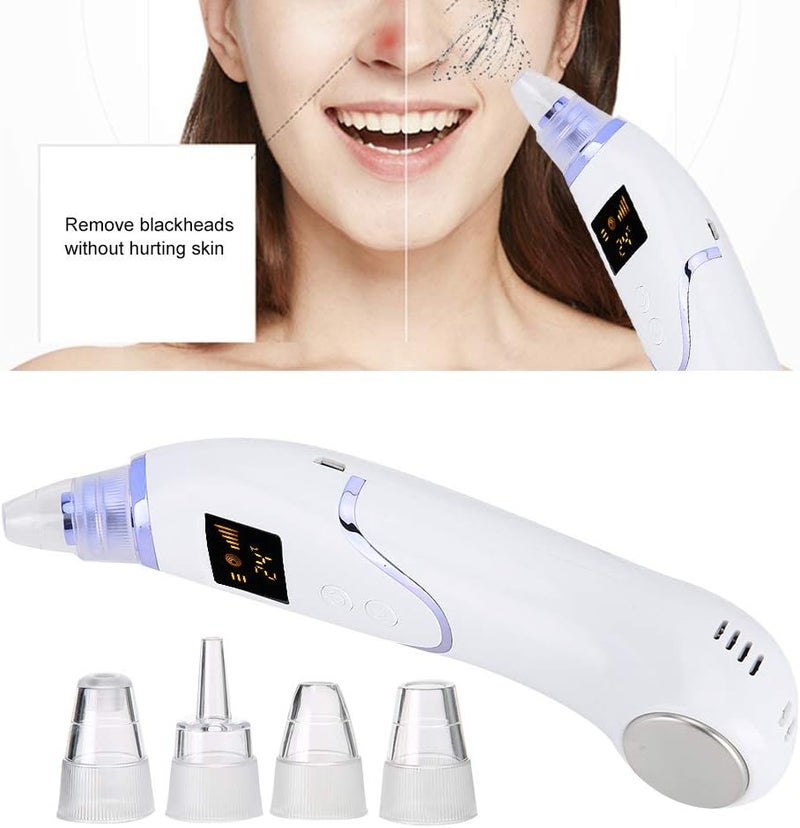 ويوبلز جهاز شفط الرؤوس السوداء، يزيل الرؤوس السوداء والبيضاء والشوائب والزيوت. مزيل الرؤوس السوداء من بيوتي ميسك، تنظيف عميق، إنعاش وتجديد البشرة، شد البشرة. - Image 2