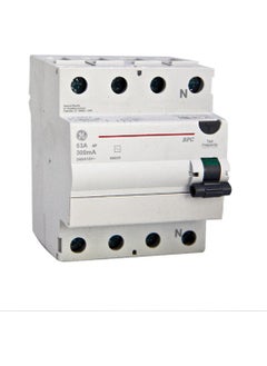 GENERAL ELECTRIC 4X63A 300MA Residual Current Relay BPC463/300 