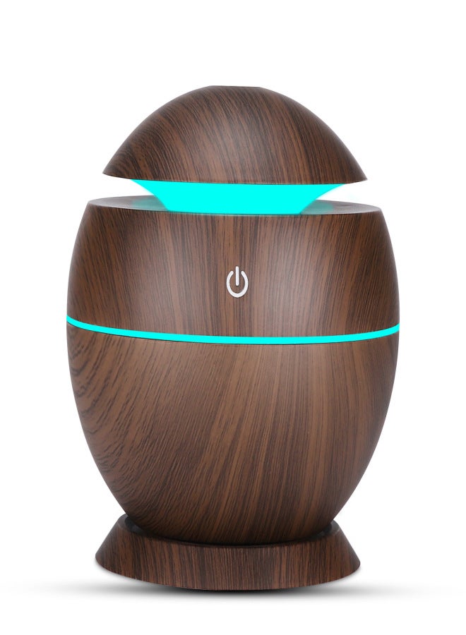 USB Humidifier 7 Color LED Lights Oil Aroma Diffuser Cool Mist Maker Night Light for Home Office - Image 2