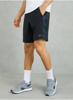 Train Motion Camo Print Shorts