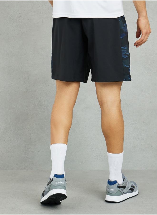 Reebok - Train Motion Camo Print Shorts - Image 1