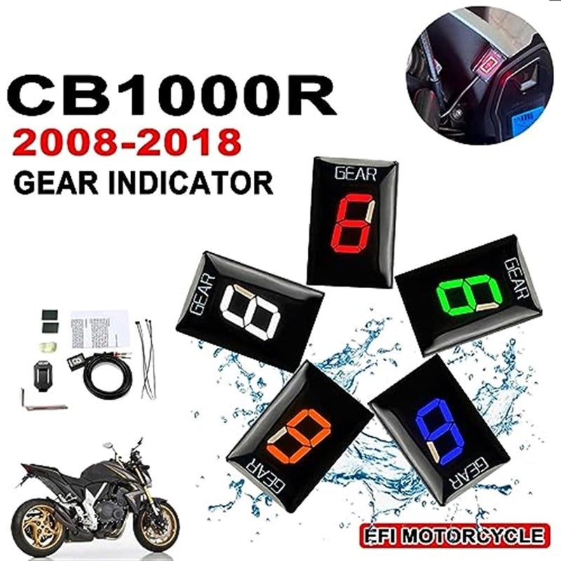 Wivplex Motorcycle Gear Indicator Speed Display Meter - Image 4