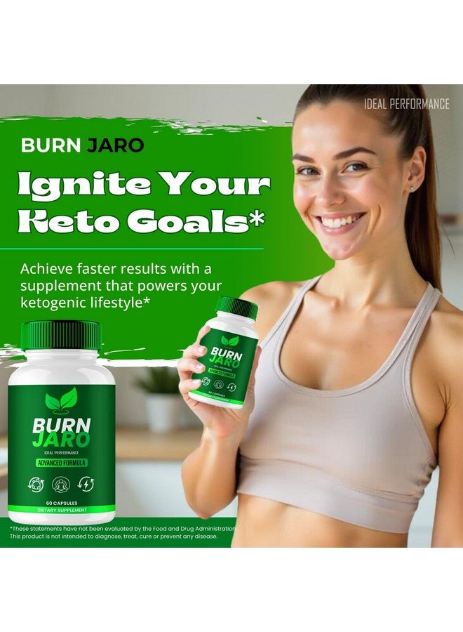 IDEAL PERFORMANCE Burn Jaro, BurnJaro Pills, Burn Jarrow Pink Salt, Official BurnJaro Supplement Capsules, Bern Jarrow Advanced Formula Achieve Results, All Natural Energy Cleanse & Detox Support Reviews (60 Capsules) - Image 4