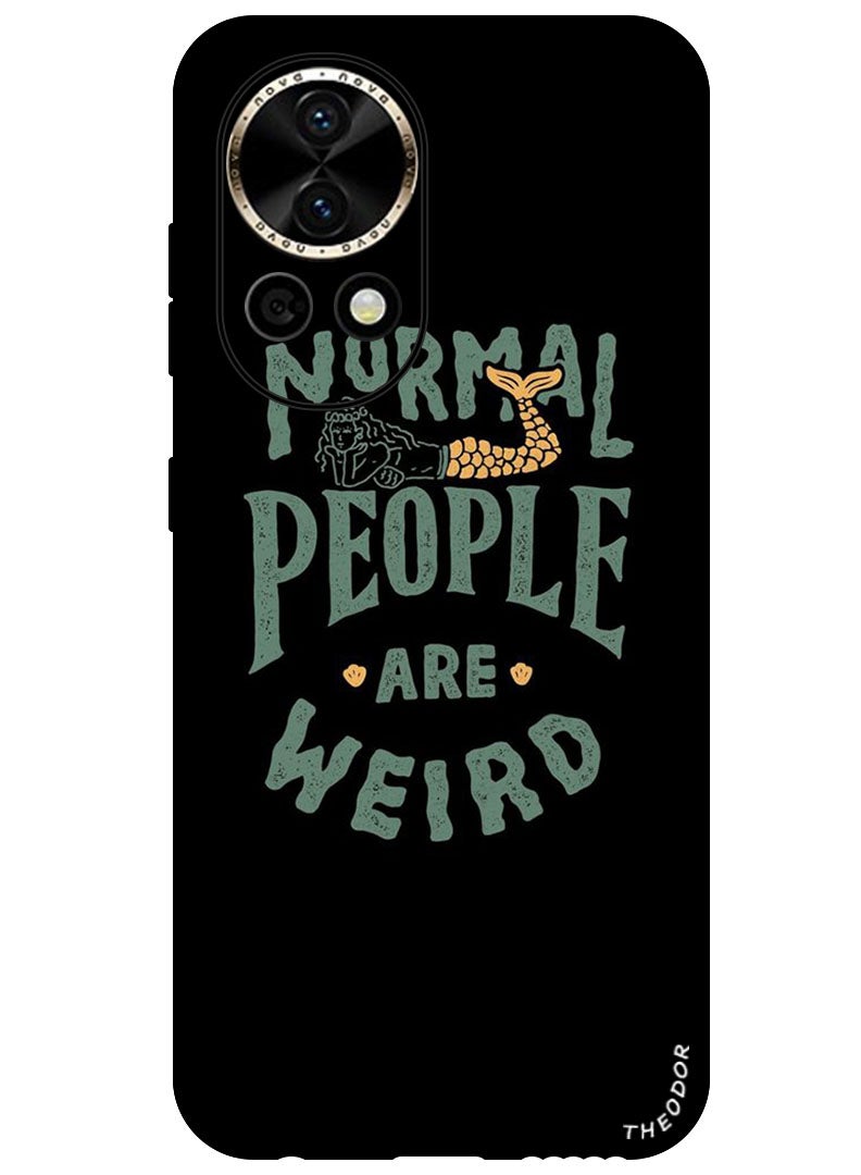 Theodor Protective Case Anti Scratch Shock Proof Bumper Cover For Huawei Nova 12 Ultra Normal people - Image 1