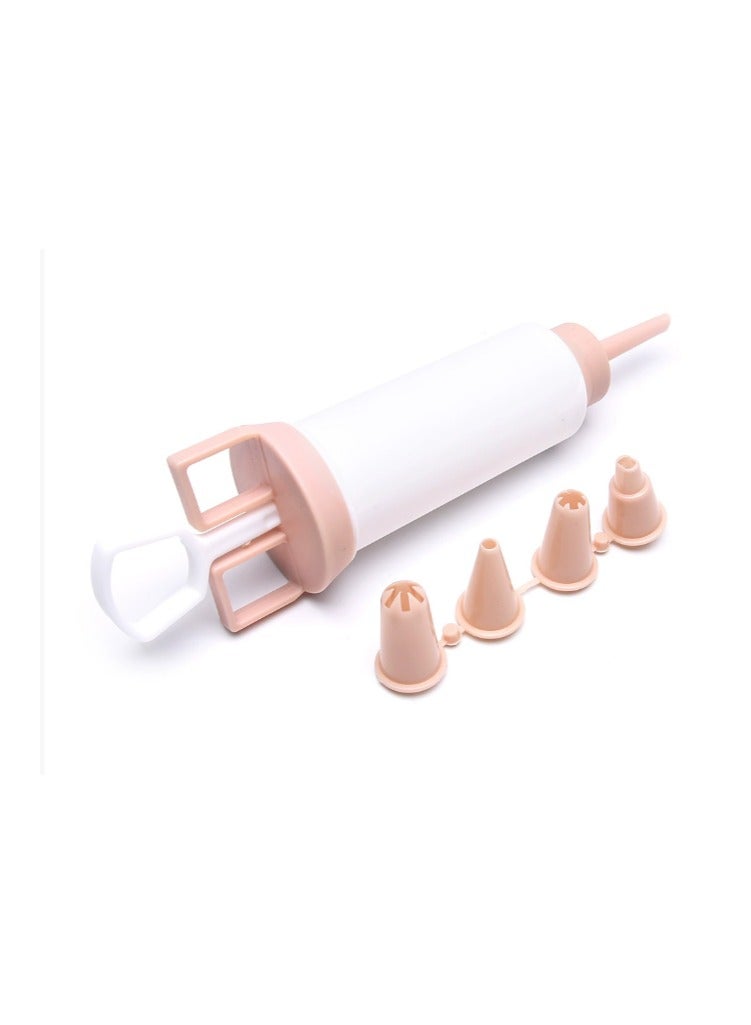 Donut Injector Set; Cream Injector Set; Piping Nozzle Set for Baking; Piping Bag Nozzles for Cupc, Donuts, Cookies, Pastries, with 5 Nozzles - Image 1