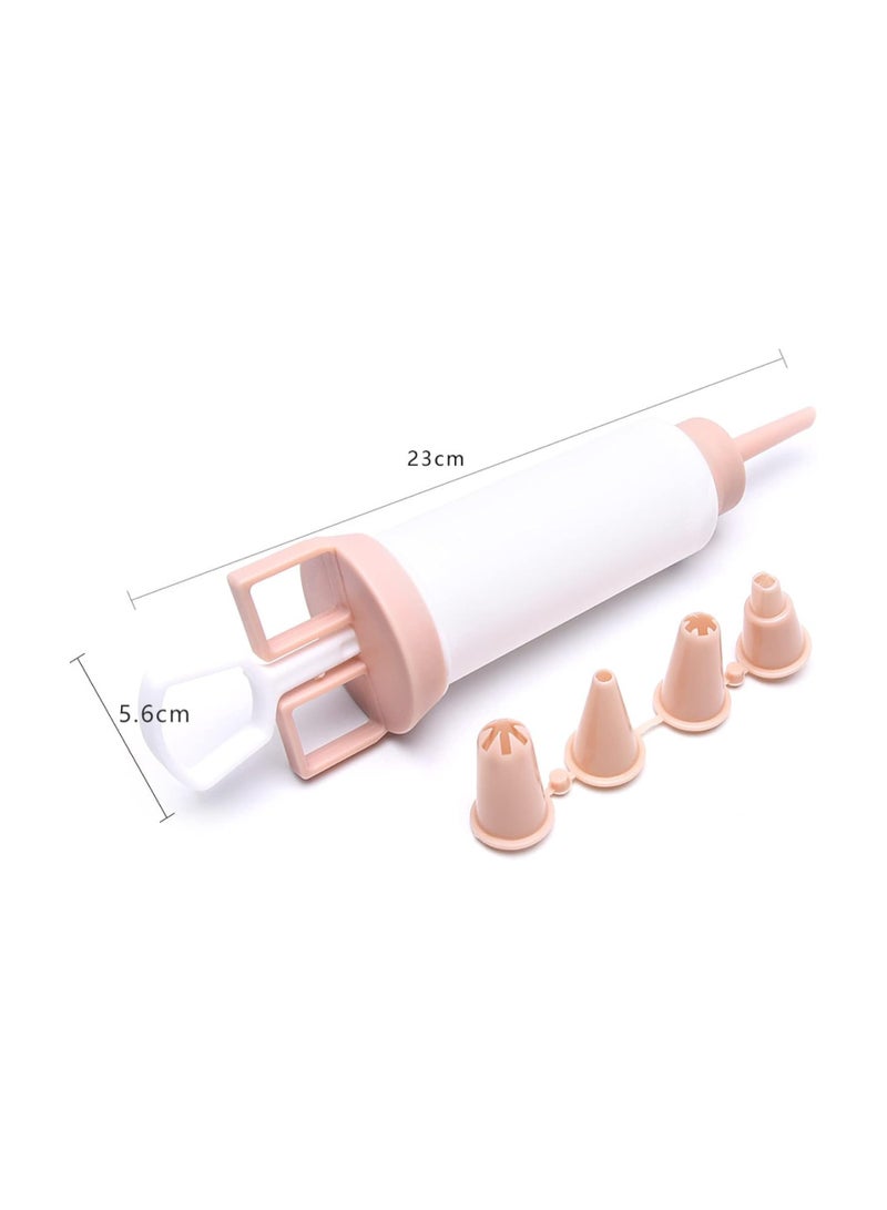 Donut Injector Set; Cream Injector Set; Piping Nozzle Set for Baking; Piping Bag Nozzles for Cupc, Donuts, Cookies, Pastries, with 5 Nozzles - Image 4
