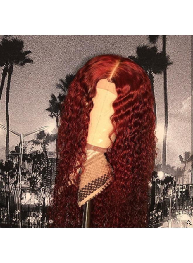 Bluejw Factory Hair African Wig European And American Wig Women's Long Curly Hair Mechanism Chemical Fiber Headgear Wig - Image 4