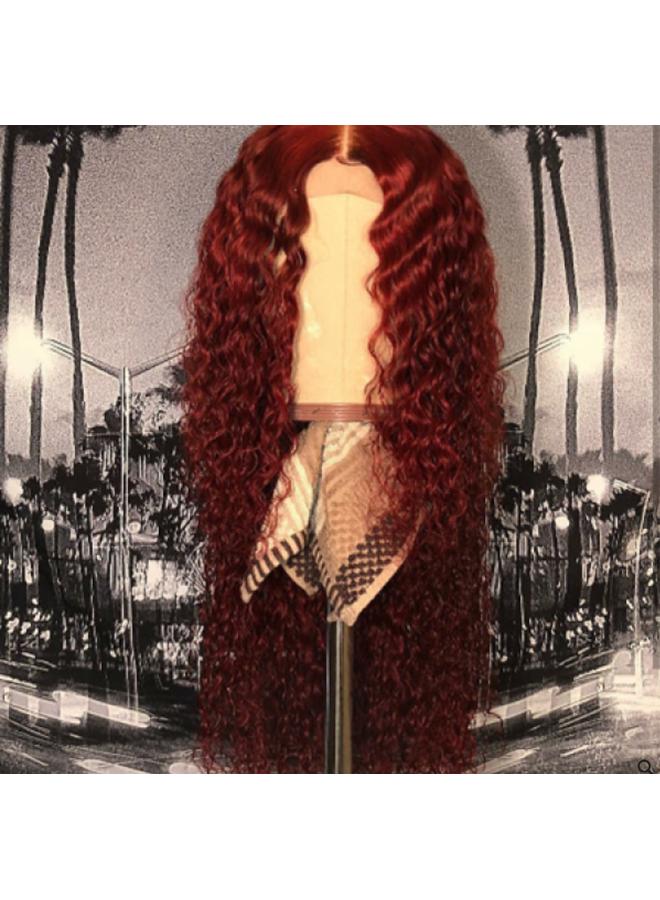 Bluejw Factory Hair African Wig European And American Wig Women's Long Curly Hair Mechanism Chemical Fiber Headgear Wig - Image 1