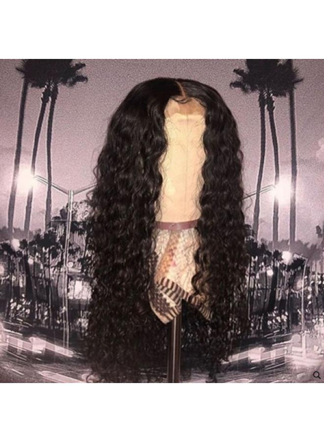 Bluejw Factory Hair African Wig European And American Wig Women's Long Curly Hair Mechanism Chemical Fiber Headgear Wig - Image 3