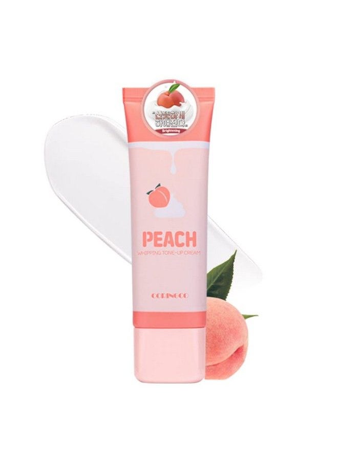 CORINGCO - Peach Toneup Cream 1.76Oz Multi Tone Up Cream Korean Makeup Face Body Mosturizer Brightening Wrinkle Bounce - Image 1