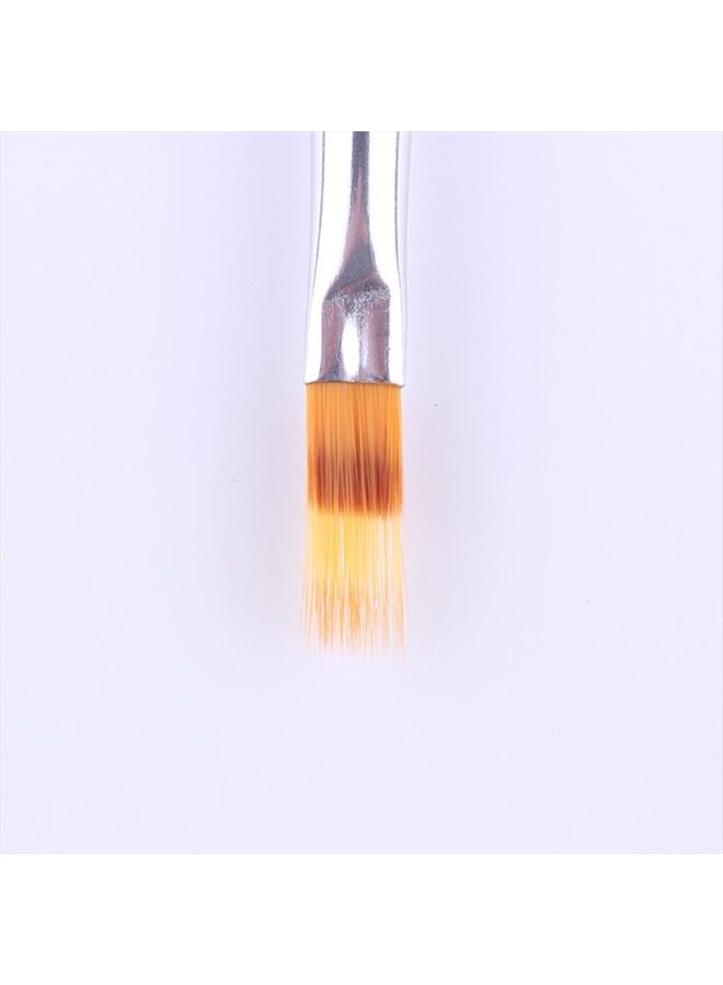 WOKOTO Black Wood Handle Ombre Brush Gel Acrylic Nail Brush Manicure Tools For Gradient UV Gel Nail - Image 4
