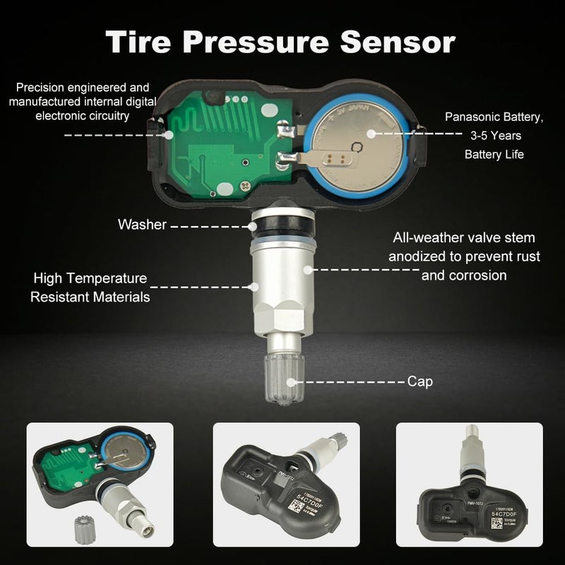 RLP TPMS Sensor Programmed Tire Pressure Monitoring System Sensor 315MHz for Lexus Toyota Scion - Image 2