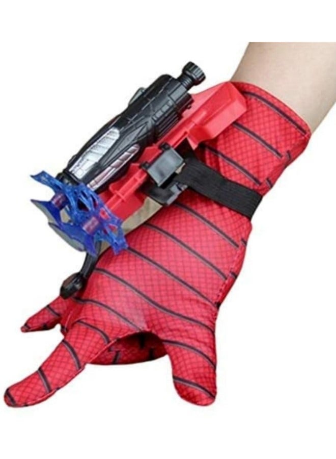 قفازات بلاستيكية لإطلاق شبكة العنكبوت على المعصم مع جهاز إخراج المعصم للأطفال - Image 4