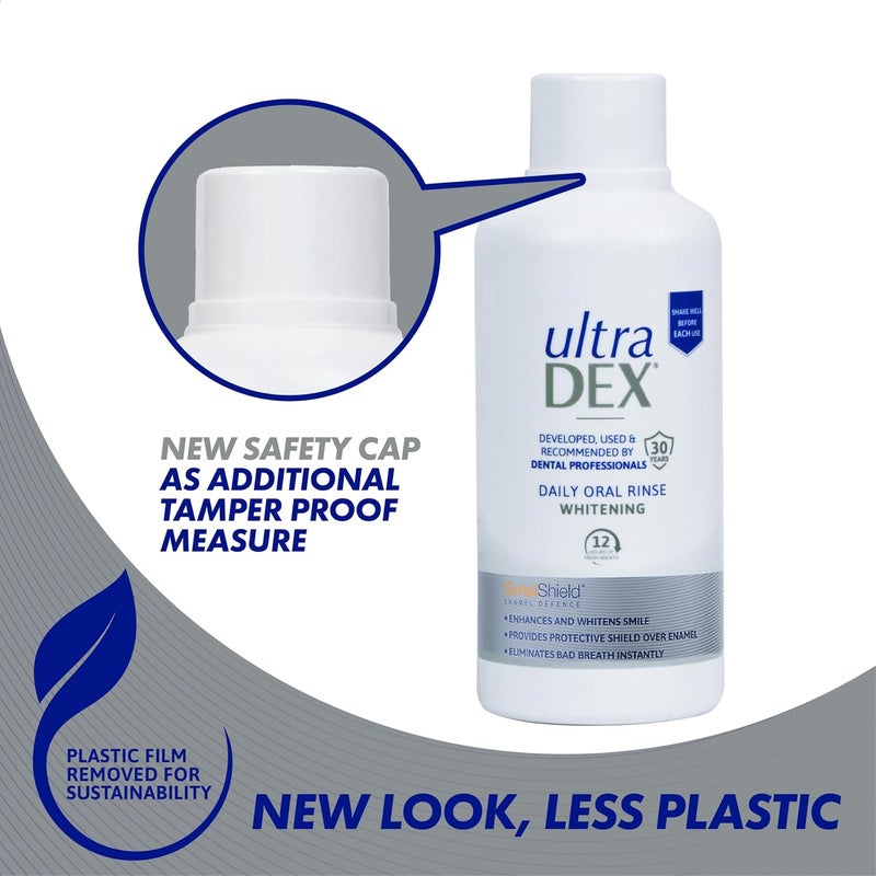 UltraDEX Daily Oral Rinse Whitening 500 ml - Image 2