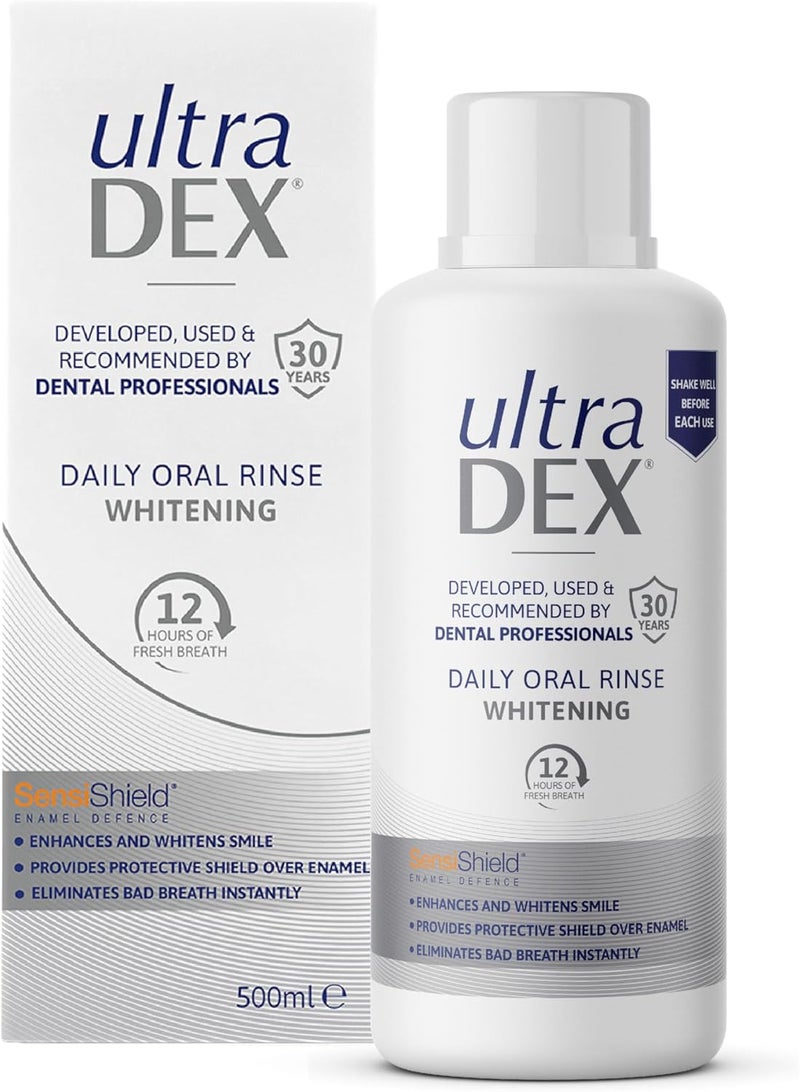 UltraDEX Daily Oral Rinse Whitening 500 ml - Image 1
