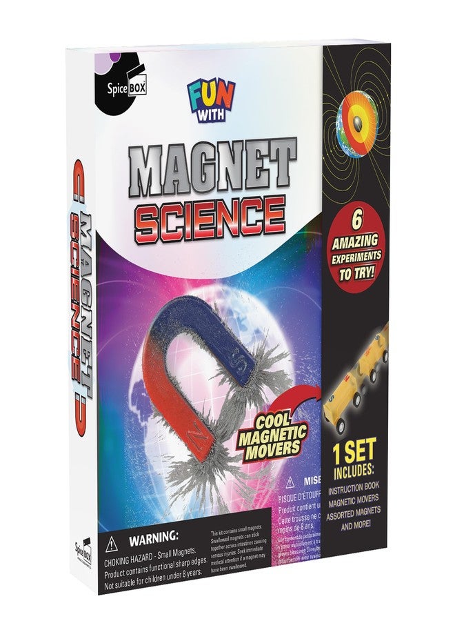 SpiceBox Fun with Magnet Science Kit: Discover The Power of Magnetism - Image 1