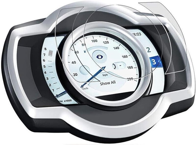 Vuzmode Speedometer Dashboard Screen Protector for Triumph Rocket 3 GT R - Image 1