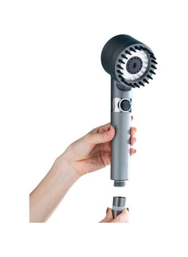 functional Adjustable Shower Head with Massage Hand Shower - Image 1
