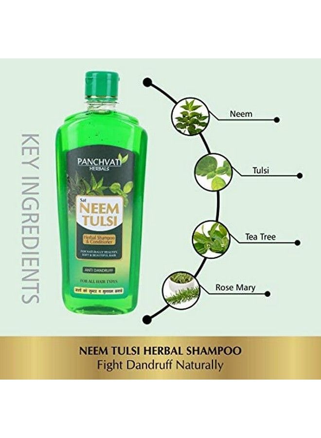 Panchvati Hair Protection Kit Hair Oil 100 Ml + Neem Tulsi Shampoo 450 Ml - Image 4