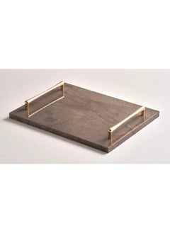 Trayz Earthy Elegance Greyish Brown Tray – 40x30cm. 
