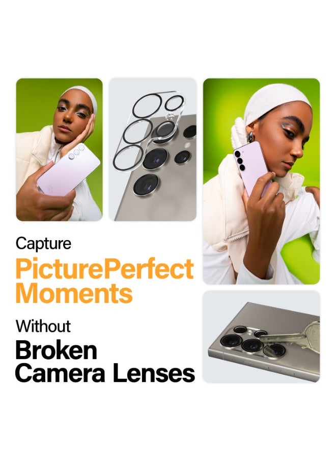 PanzerGlass PanzerGlass Picture Perfect Samsung Galaxy S24 Ultra| Camera Lens Protector - 4 Layers of Protection w/ Anti-Shatter Layer, Anti-FingerPrint, Smudge-Free, Drop Proof, No Image Distortion  - Image 4