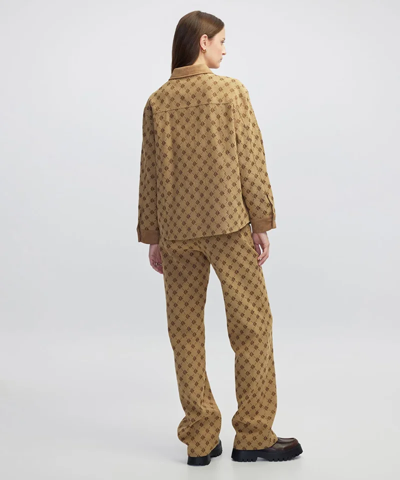 Ipekyol  Monogram Jacquard Shirt for Women | Best Price UAE