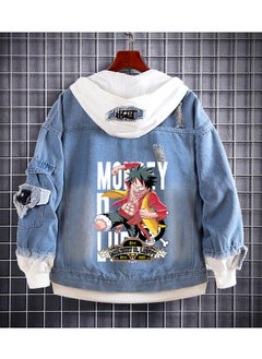 KUYING New One Piece Casual Loose Denim Jacket  - Image 1