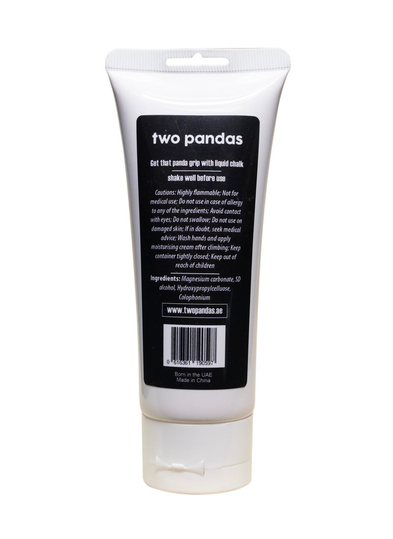 two pandas - Pandas Liquid Chalk (Blue Blueberry) For Rock Climbing Calisthenics Bouldering Gym Crossfit Gymnastics Weightlifting (Not For Pole Dancing) - Image 1