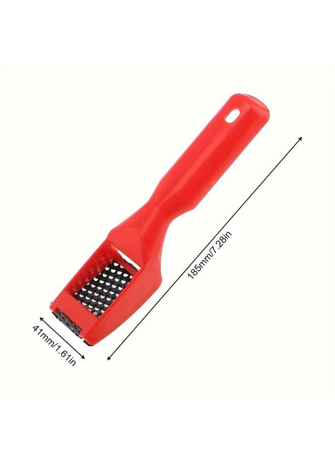 Red Ceramic Clay Scraper For Pottery Trimming Carving And Texture Printing - Image 4