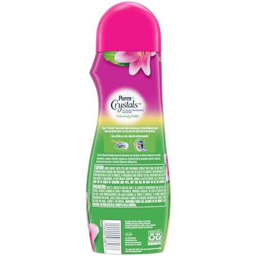Purex Crystals InWash Scent Booster Fabulously Fresh 21 oz Pack of 4 LongLasting Freshness Odor Elimination Technology - Image 5