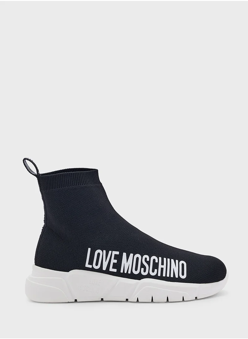 لوف موسكينو Ankle High Top Sneakers