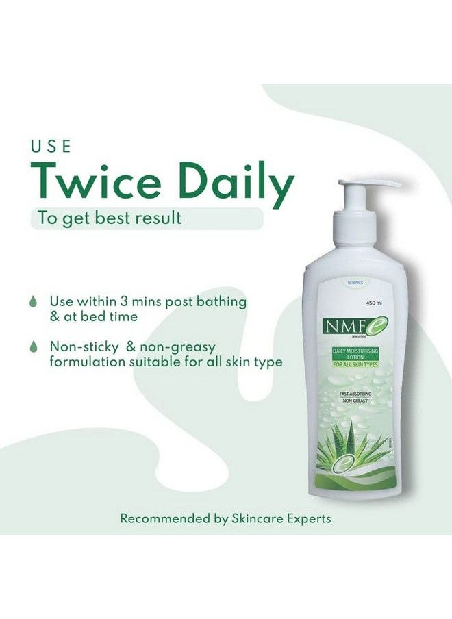 Moisturising Lotion 450Ml ; Natural Moisturising Factors Quick Absorbing Non Greasy And Easily Spreadable ; Recommended By Skincare Experts ; Use Twice Daily Suitable For All Skin Types