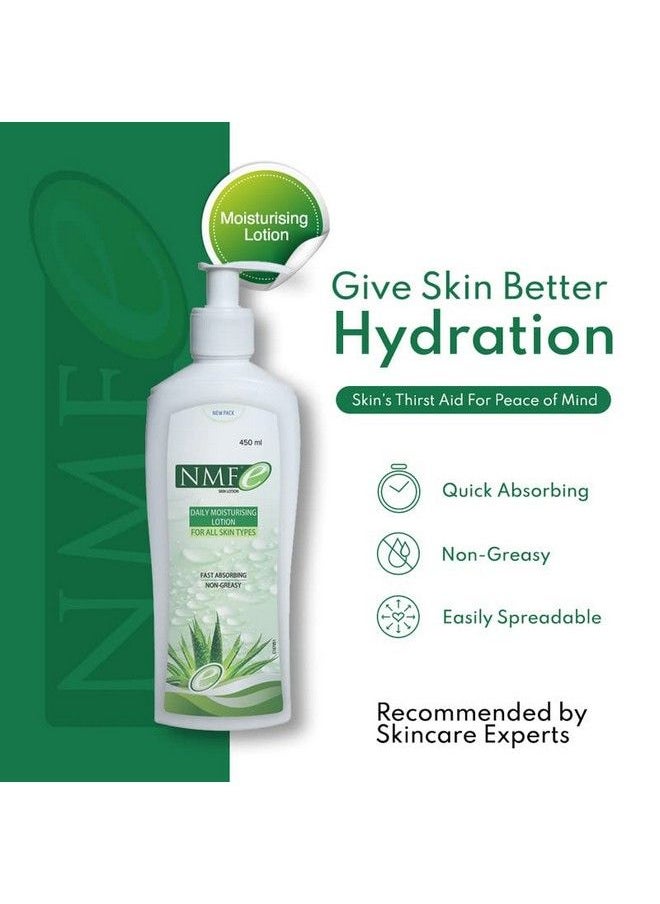 Moisturising Lotion 450Ml ; Natural Moisturising Factors Quick Absorbing Non Greasy And Easily Spreadable ; Recommended By Skincare Experts ; Use Twice Daily Suitable For All Skin Types