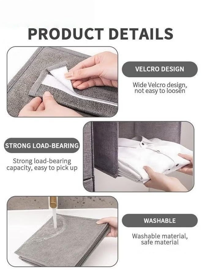 EETU 5-Shelf Hanging Closet Organizer,Hanging Shelves For With 2 Removable Drawers,Hanging Shelf Organizer Bedroom Or Garment Rack - Image 4