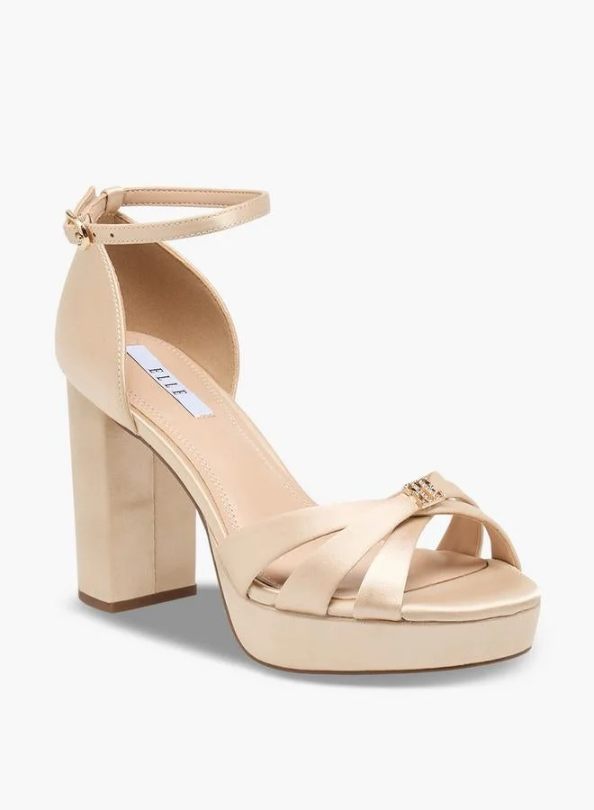 Elle Women Block Heel Sandals
