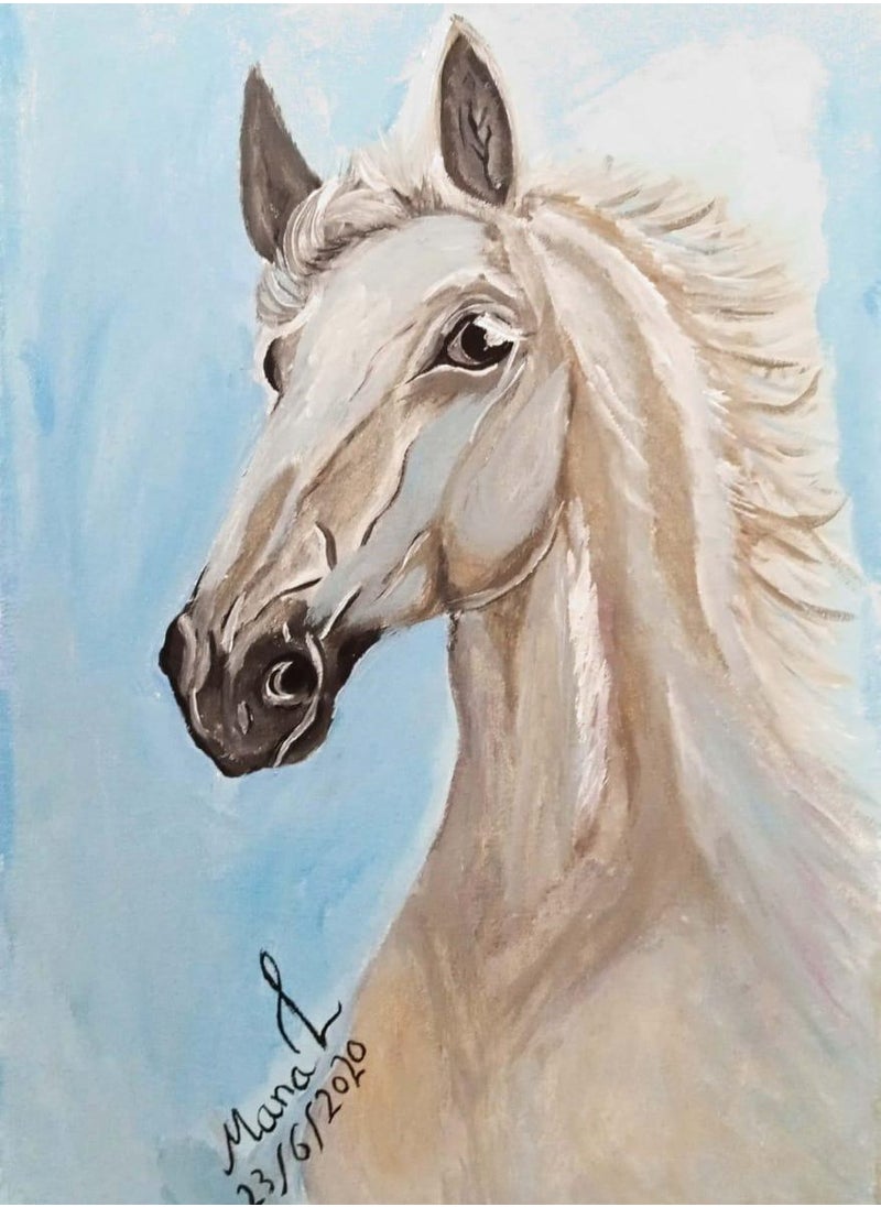 handmade canvas (horse) - pzsku/Z4B482AE5EA2ED7534580Z/45/_/1736808362/1d1957b4-e13d-4e35-aa73-9b7e2d14910a