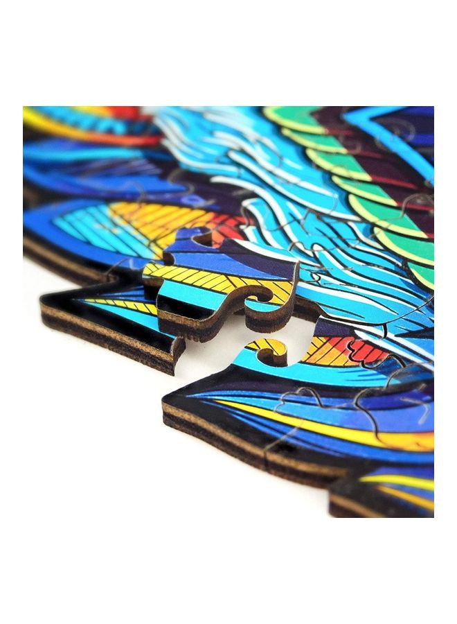 125-Piece Animal Shaped Wooden Jigsaw Puzzle Set - Image 3