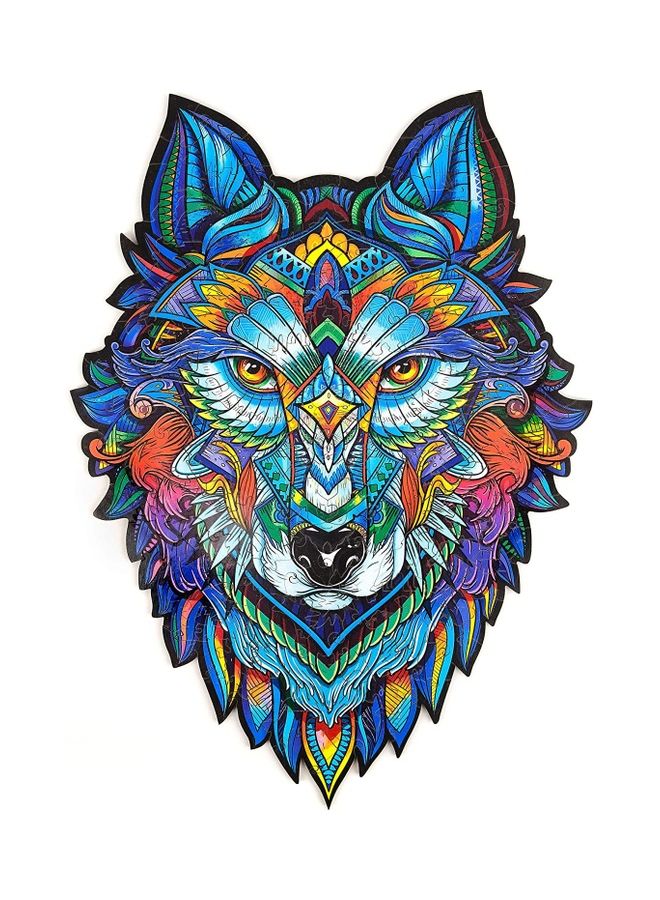 125-Piece Animal Shaped Wooden Jigsaw Puzzle Set - Image 1