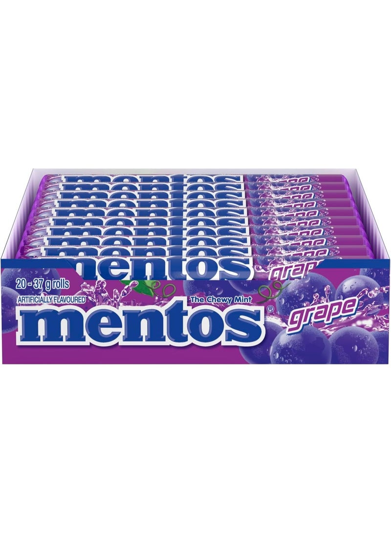 Mentos Roll Grape 29g Pack of 14 - Image 5