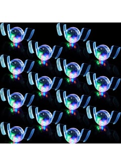 Civaner 16 Pieces Led Flashing Mouth Teeth Guard Light Up Teeth Glow In The Dark Led Party Favors For Halloween Gadget Filler Party Supplies Gift  - Image 1