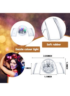 Civaner 16 Pieces Led Flashing Mouth Teeth Guard Light Up Teeth Glow In The Dark Led Party Favors For Halloween Gadget Filler Party Supplies Gift  - Image 2