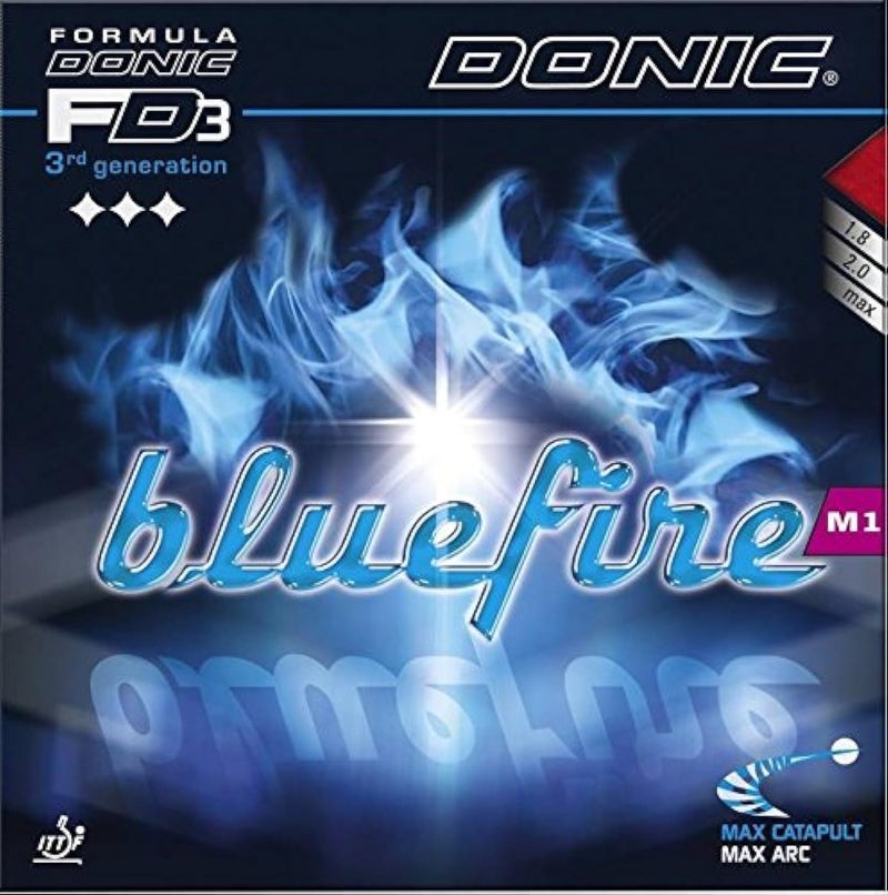 Donic Bluefire M1 Table Tennis Rubber (Black) - Image 2