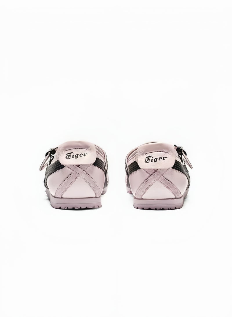 Onitsuka Tiger Mexico 66 TGRS Women’s Ballet Flats - Pink&Black | Comfortable & Stylish Casual Mary Jane Shoes - Image 3