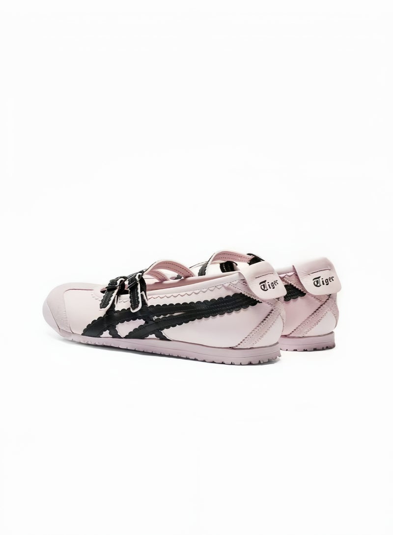 Onitsuka Tiger Mexico 66 TGRS Women’s Ballet Flats - Pink&Black | Comfortable & Stylish Casual Mary Jane Shoes - Image 2