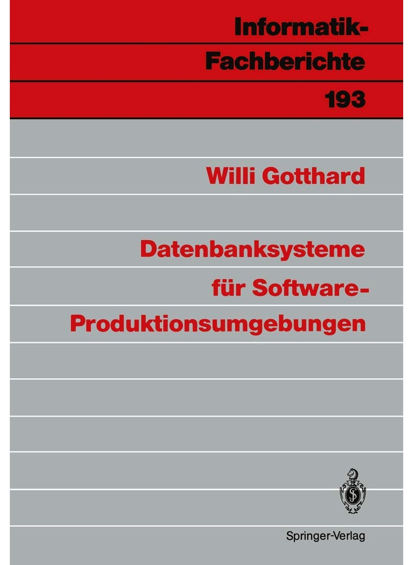 Datenbanksysteme für Software-Produktionsumgebungen 