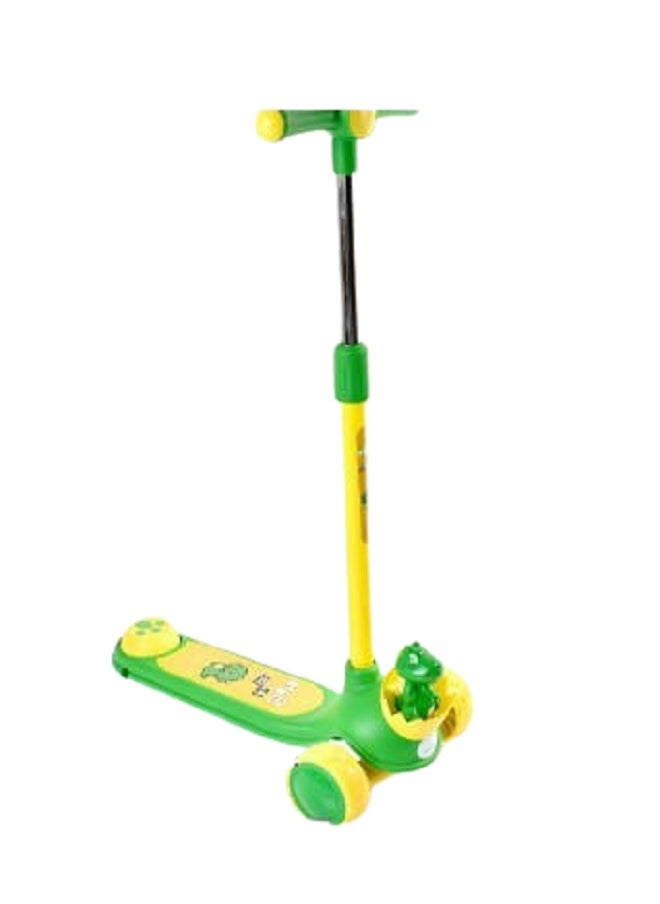 Generic - Green and orange scooter for sss children - Image 1