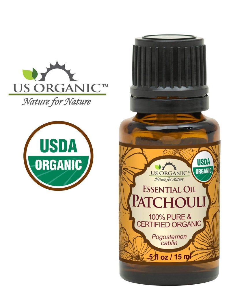 US Organic 100% Pure Patchouli Essential Oil - USDA Certified Organic, Steam Distilled - W/Euro droppers (More Size Variations Available) (15 ml / .5 fl oz) - Image 3