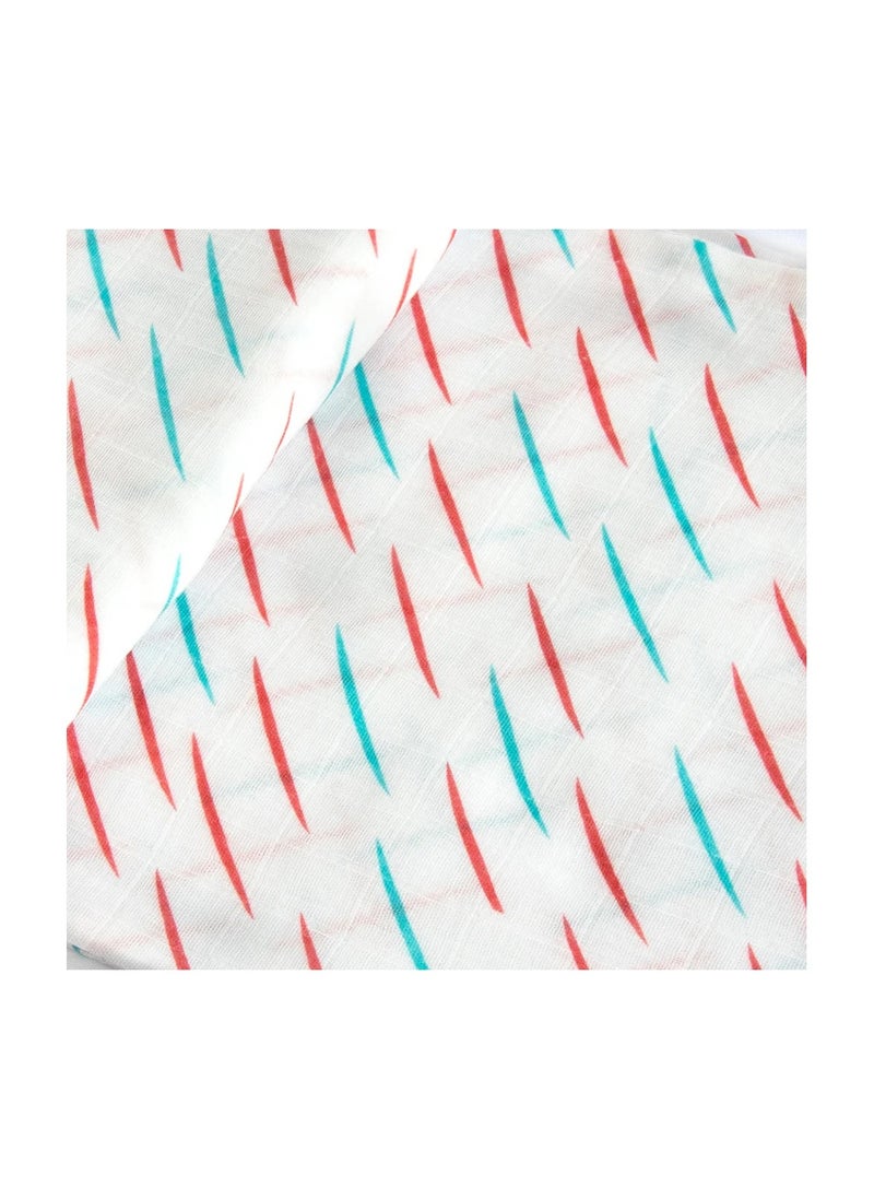 Yellow Doodle Yellow Doodle Organic Luxury Swaddle - Doodle Rain  - Image 2