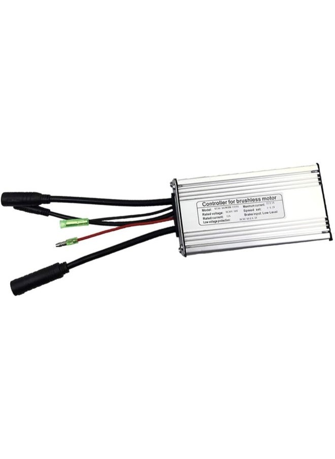 silvercnc Premium E-Bike Brushless Controller 36V/48V 500W 750W Motor Aluminium Alloy Shell Controller Electric Bicycle Conversion Refit Components Parts  - Image 3